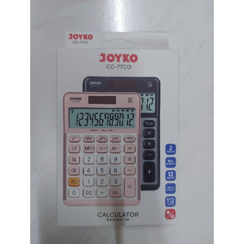 

CALCULATOR CC-77CO JOYKO 12 DIGIT