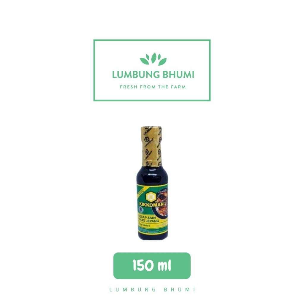 

KIKKOMAN Kecap Asin 150 ml 1 Pcs - Lumbung Bhumi