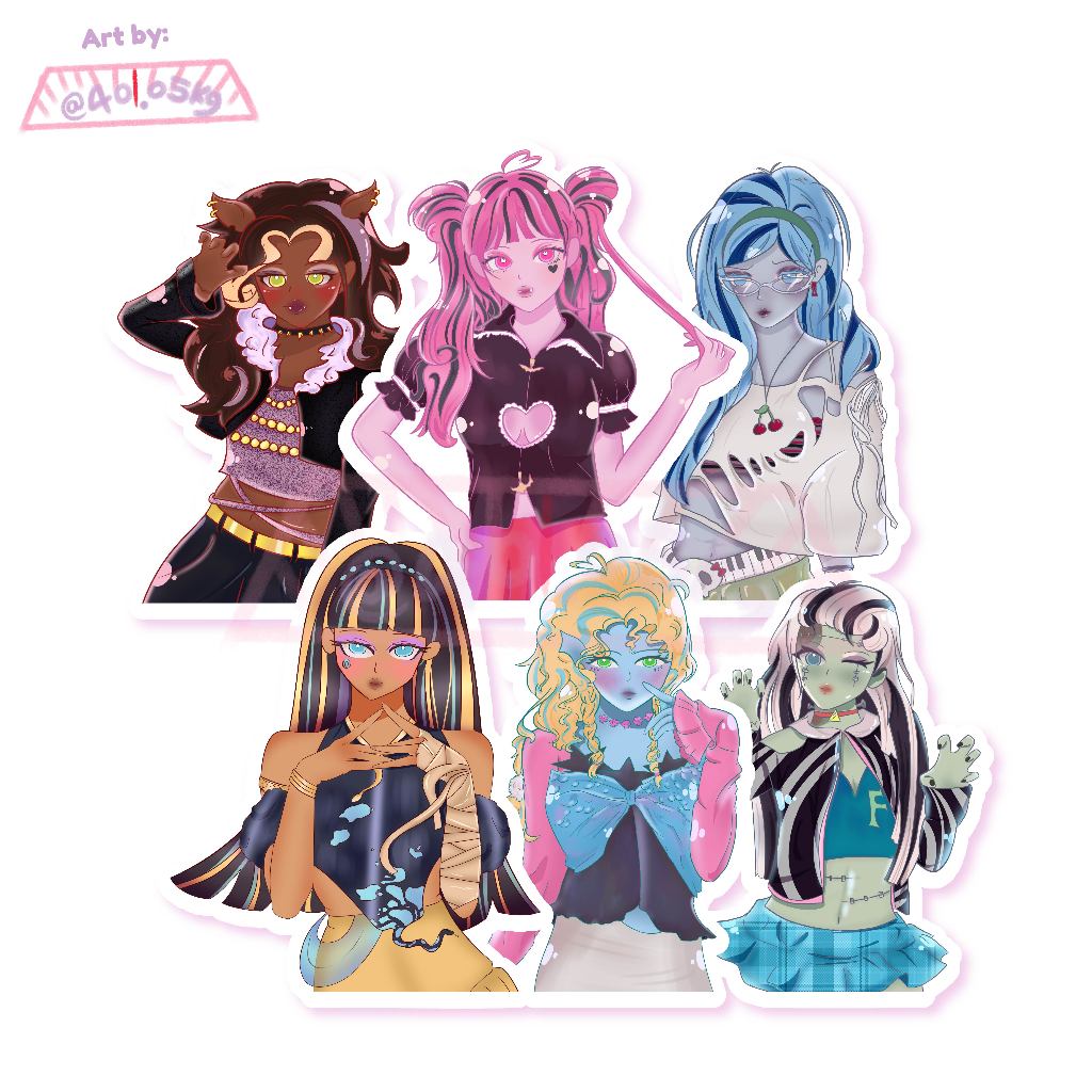 

40.05kg Sticker MONSTER HIGH (GET 2)