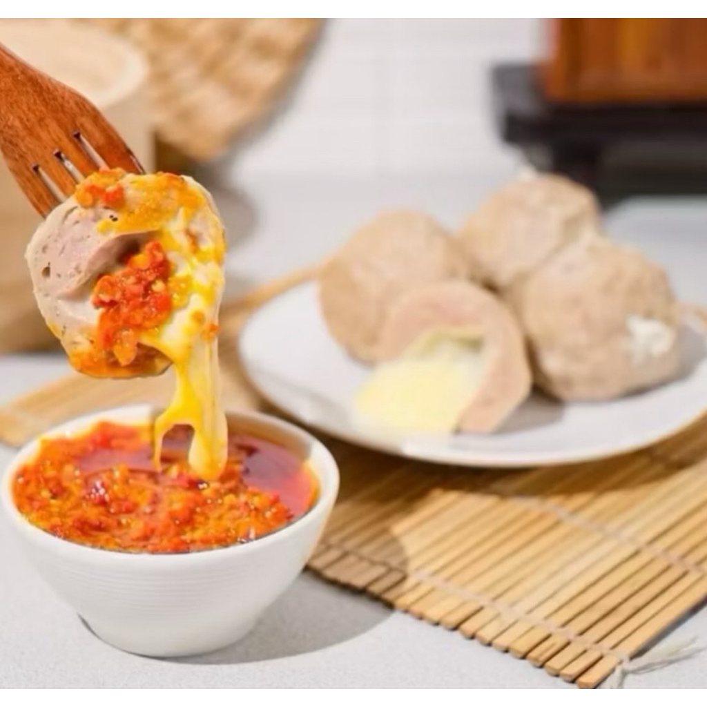 

Bakso cimot mozarella isi 3