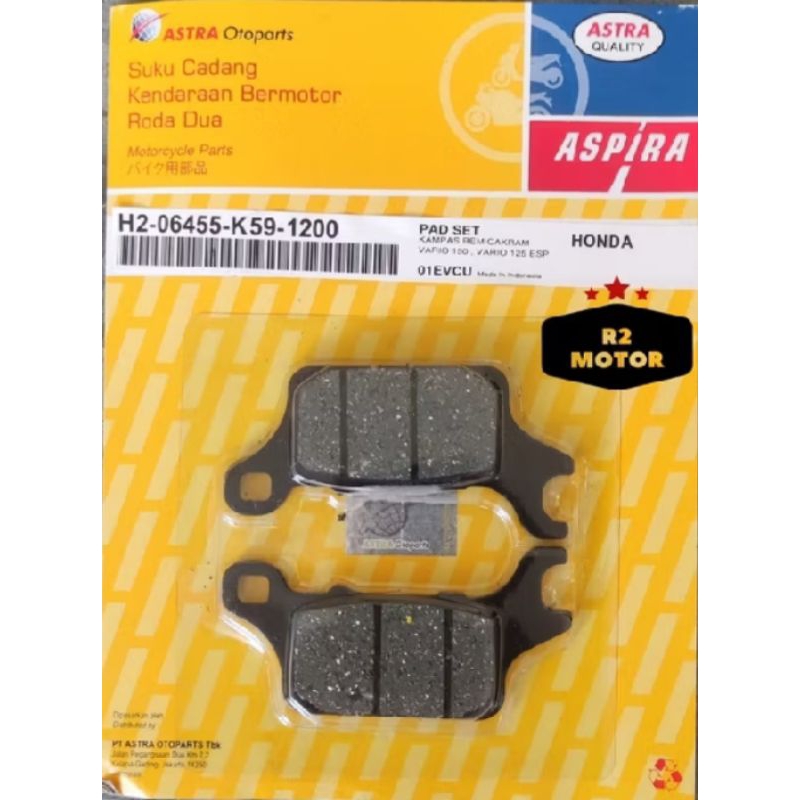 kampas rem cakram depan vario 125