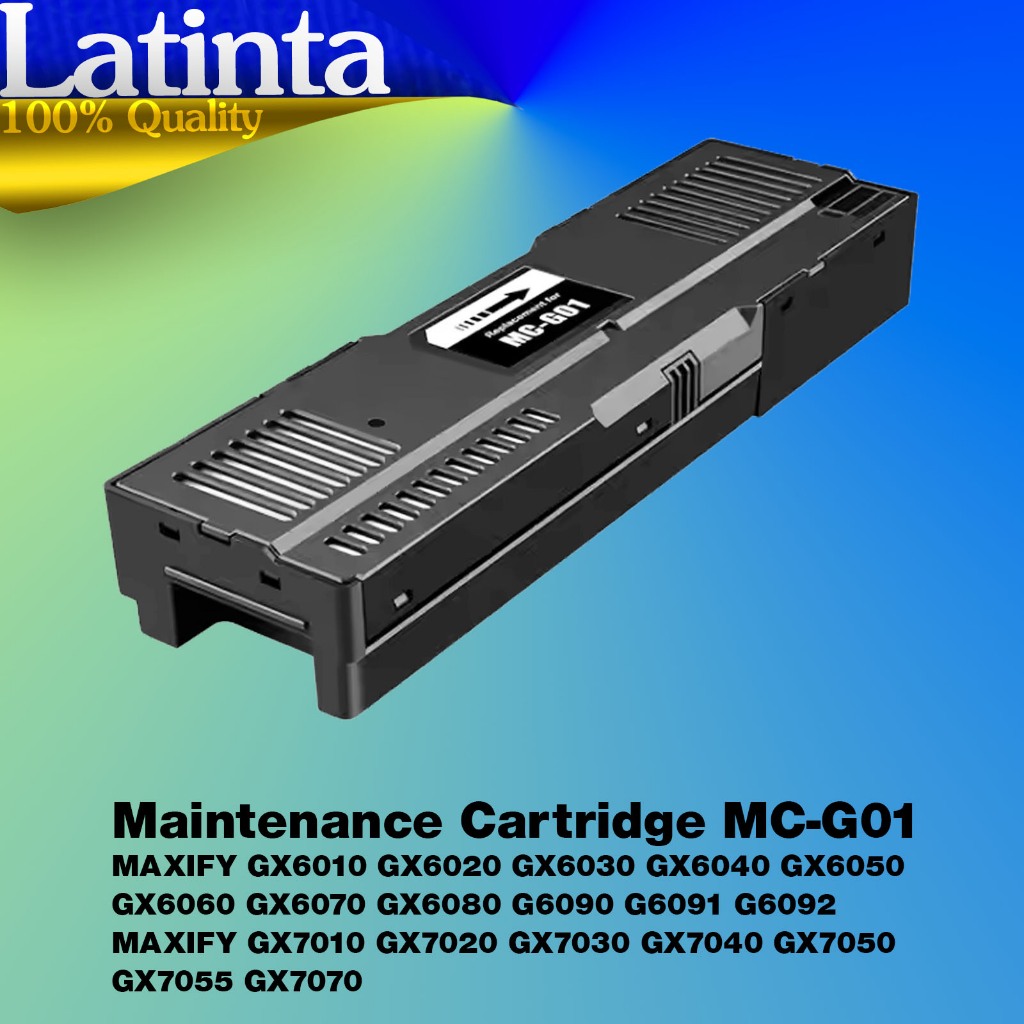 Maintenance Box Cartridge MCG01 Sponge busa / Cip Compatible MC-G01 box pembuangan tinta untuk pemel