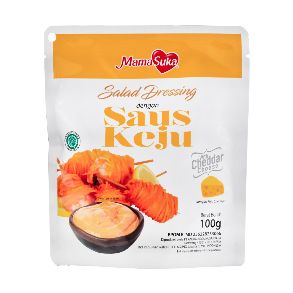 

Salad Dressing Saus Keju Mamasuka 100 Gram
