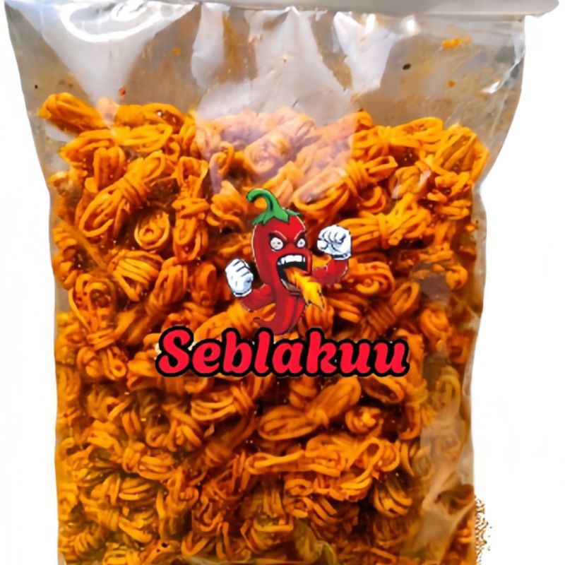 

MIE GULUNG PEDAS NIKMAT DAUN JERUK EKSTRA BUMBU MELIMPAH ISI 1KG