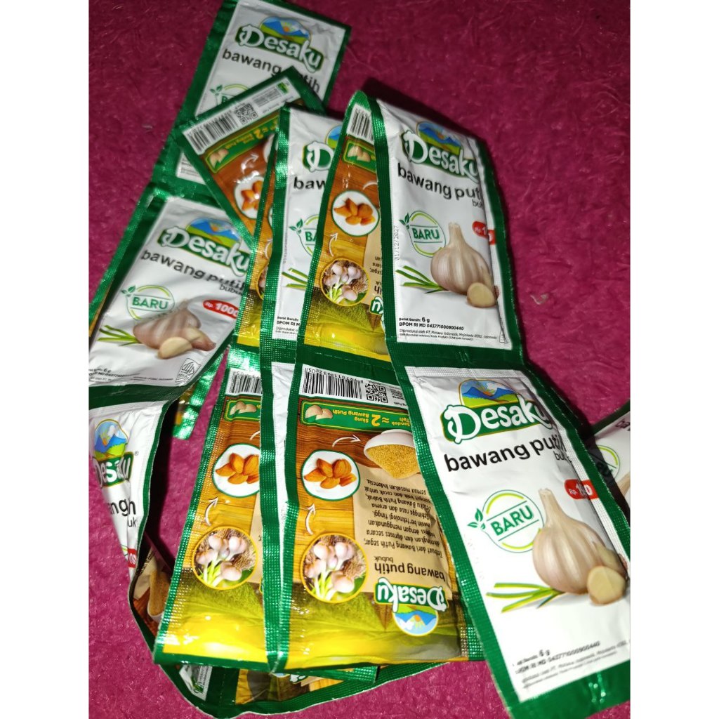 

12 Sachet - Bumbu Desaku Bawang Putih Bubuk