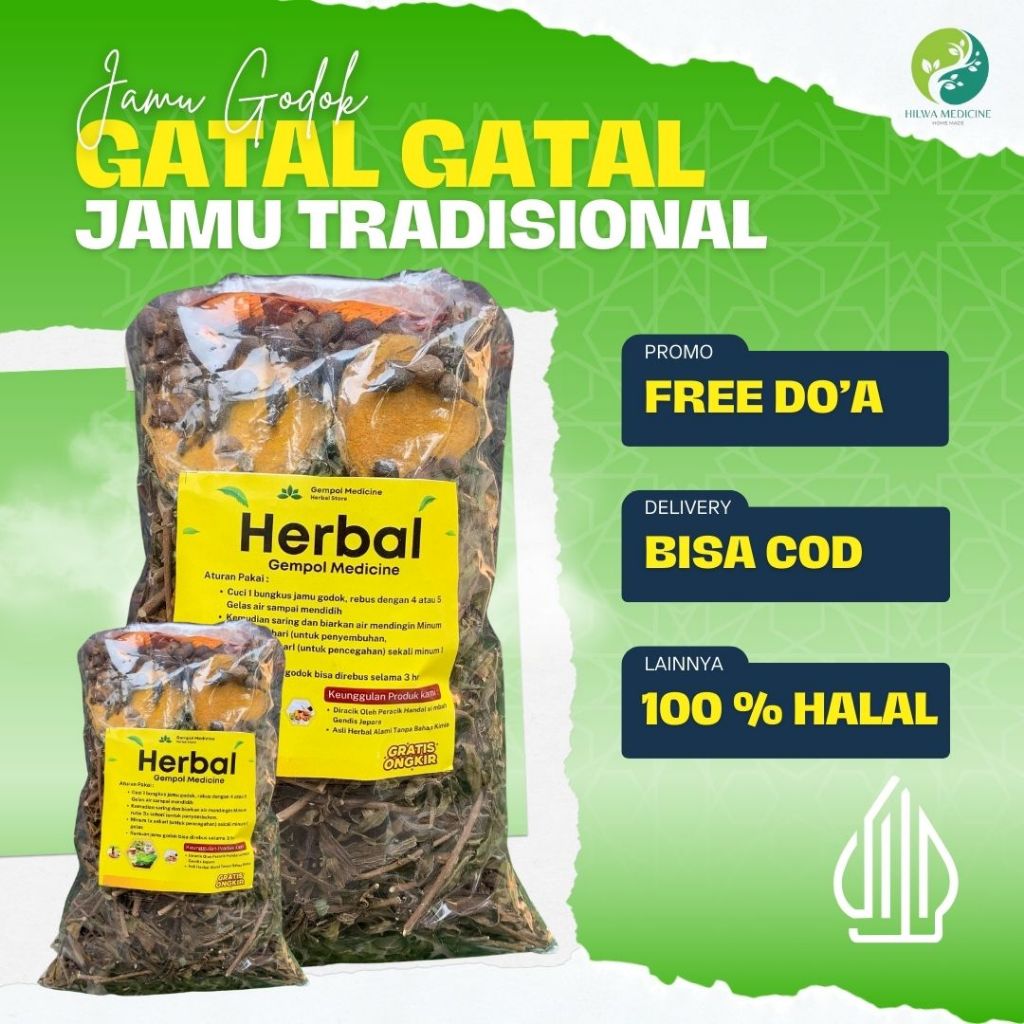 

(DAPAT DO'A) JAMU HERBAL ALERGI GATAL AMPUH / JAMU GODOK HERBAL GATAL GATAL / JAMU GODOGAN