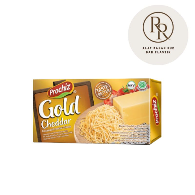 

Keju Prochiz Gold Cheddar-160gr