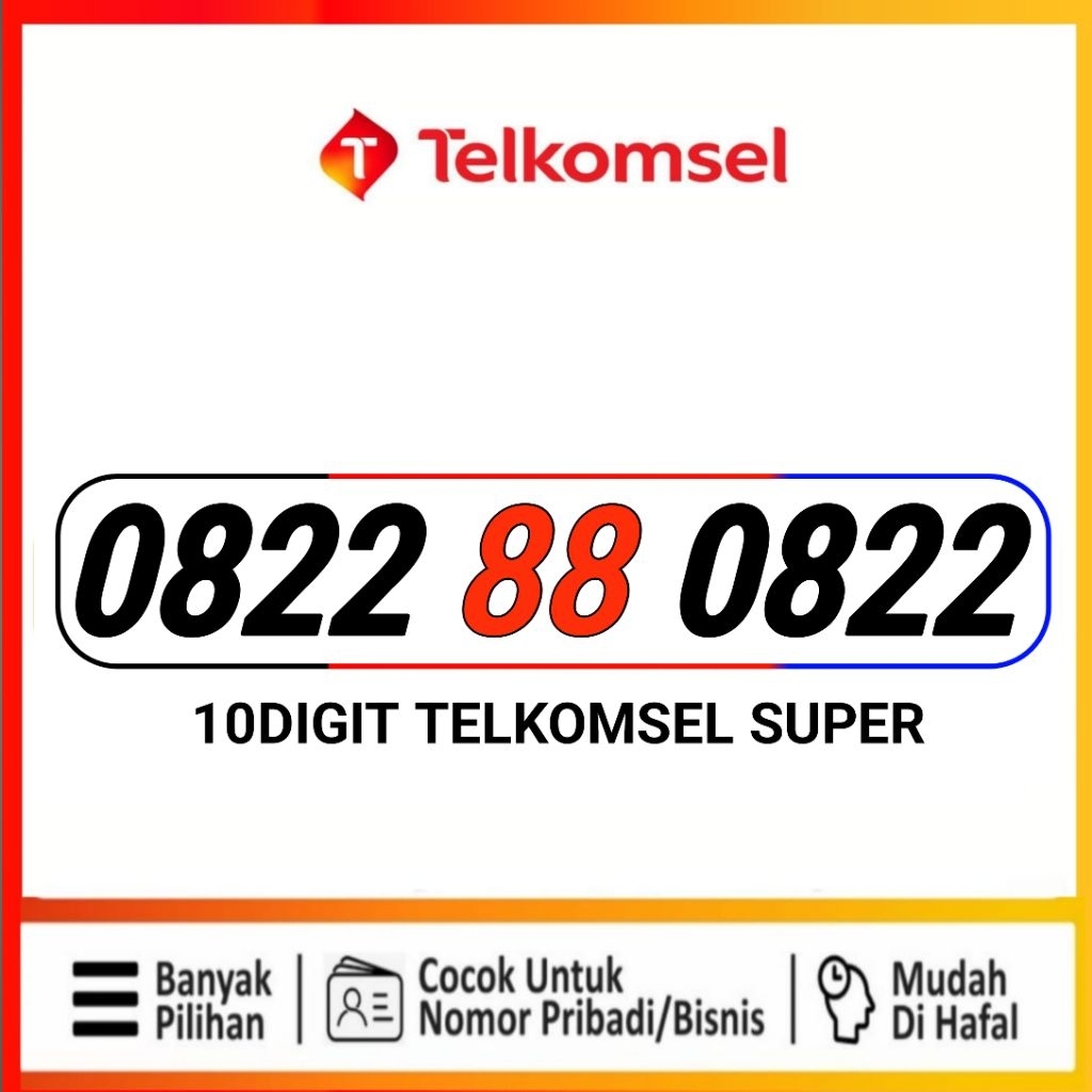 Nomor Cantik Simpati 10digit