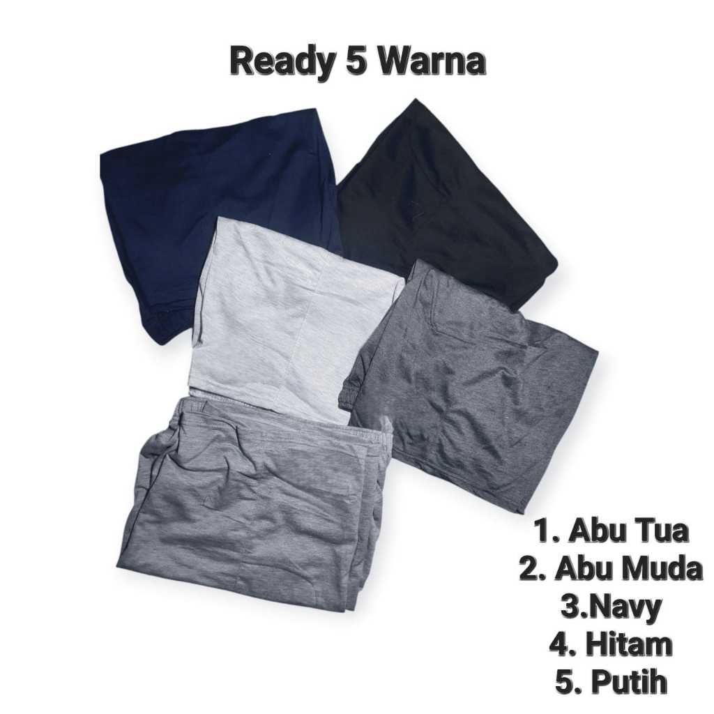 PROMO 3PCS / Celana Pendek Pria / Celana Pendek Jumbo / Celana Pendek Dewasa