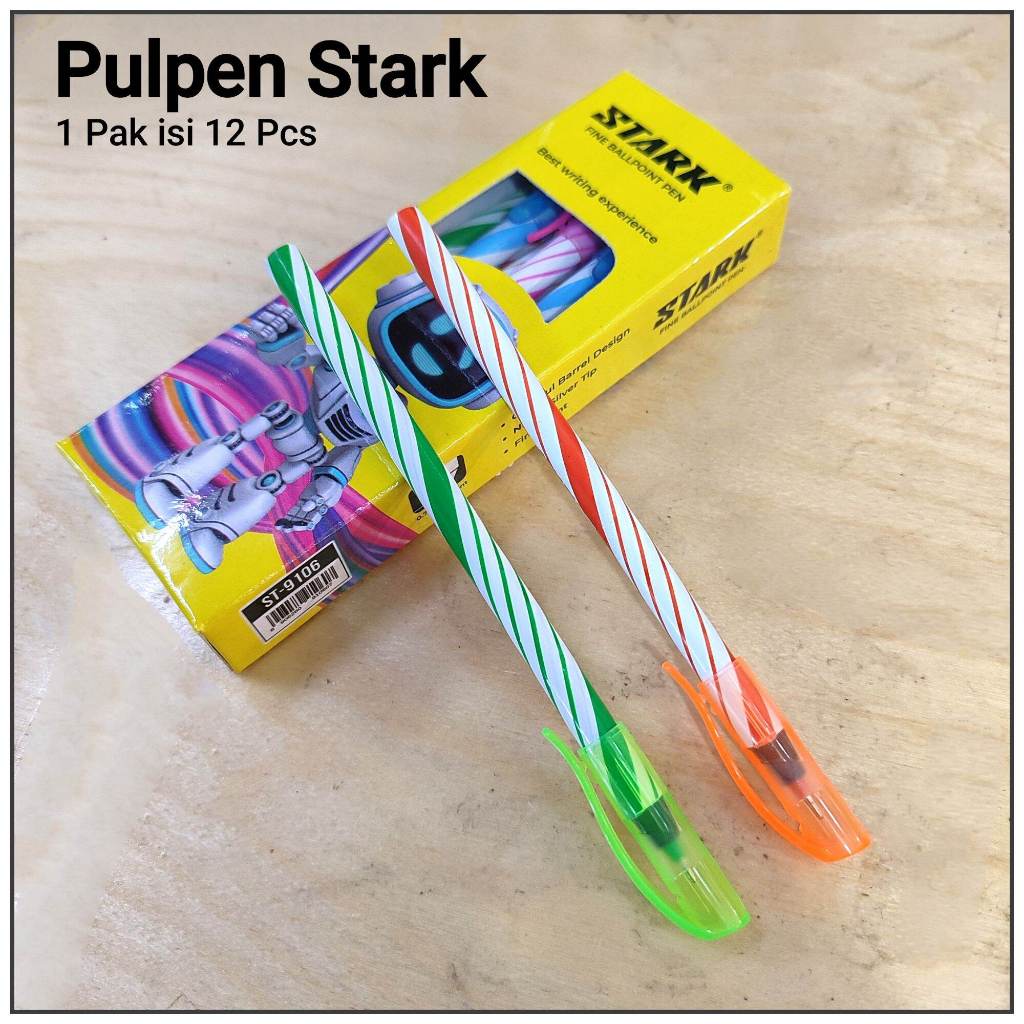 

Pulpen Stark 1box isi 12pcs TERMURAH