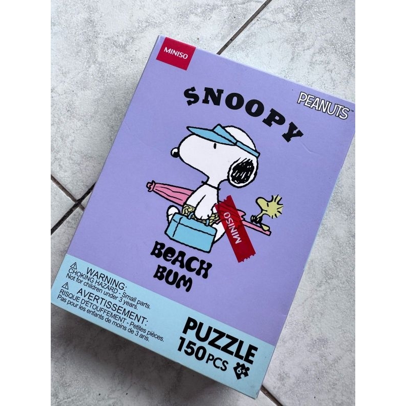 MINI PUZZLE SNOOPY MINISO