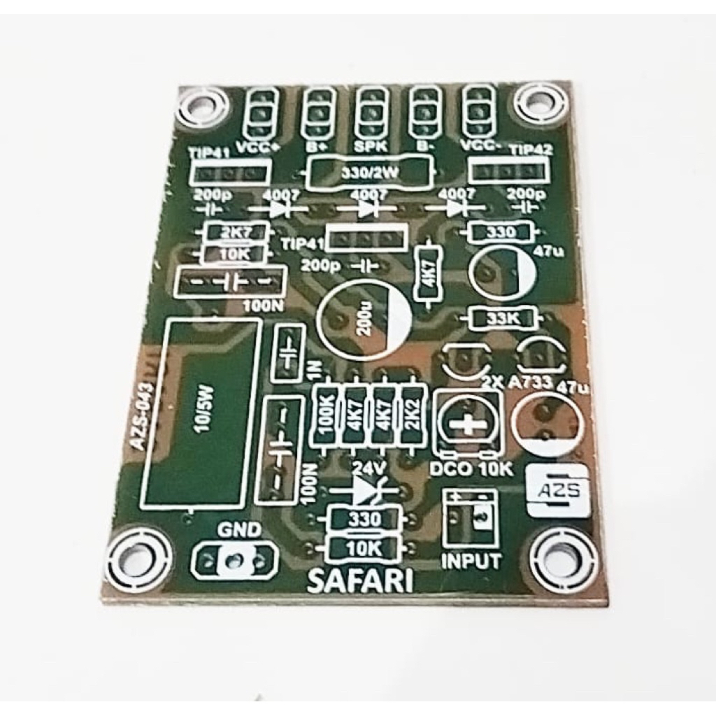 PCB Driver SAFARI Mini XPC AZS 043