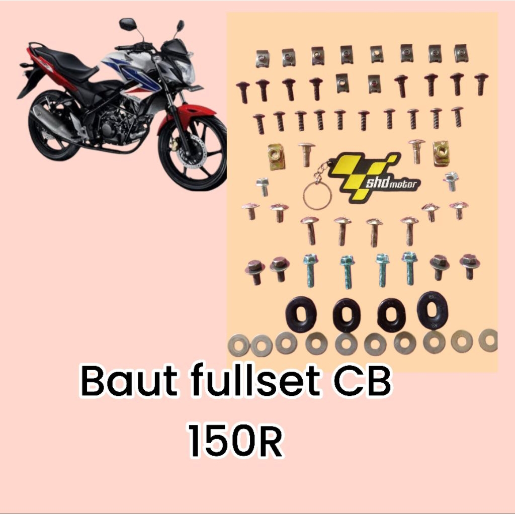 baut full body cb 150 r/ baut fullset body Honda cb 150 R