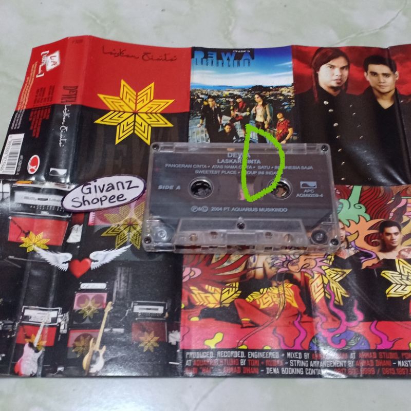 kaset pita Dewa 19 - Laskar cinta