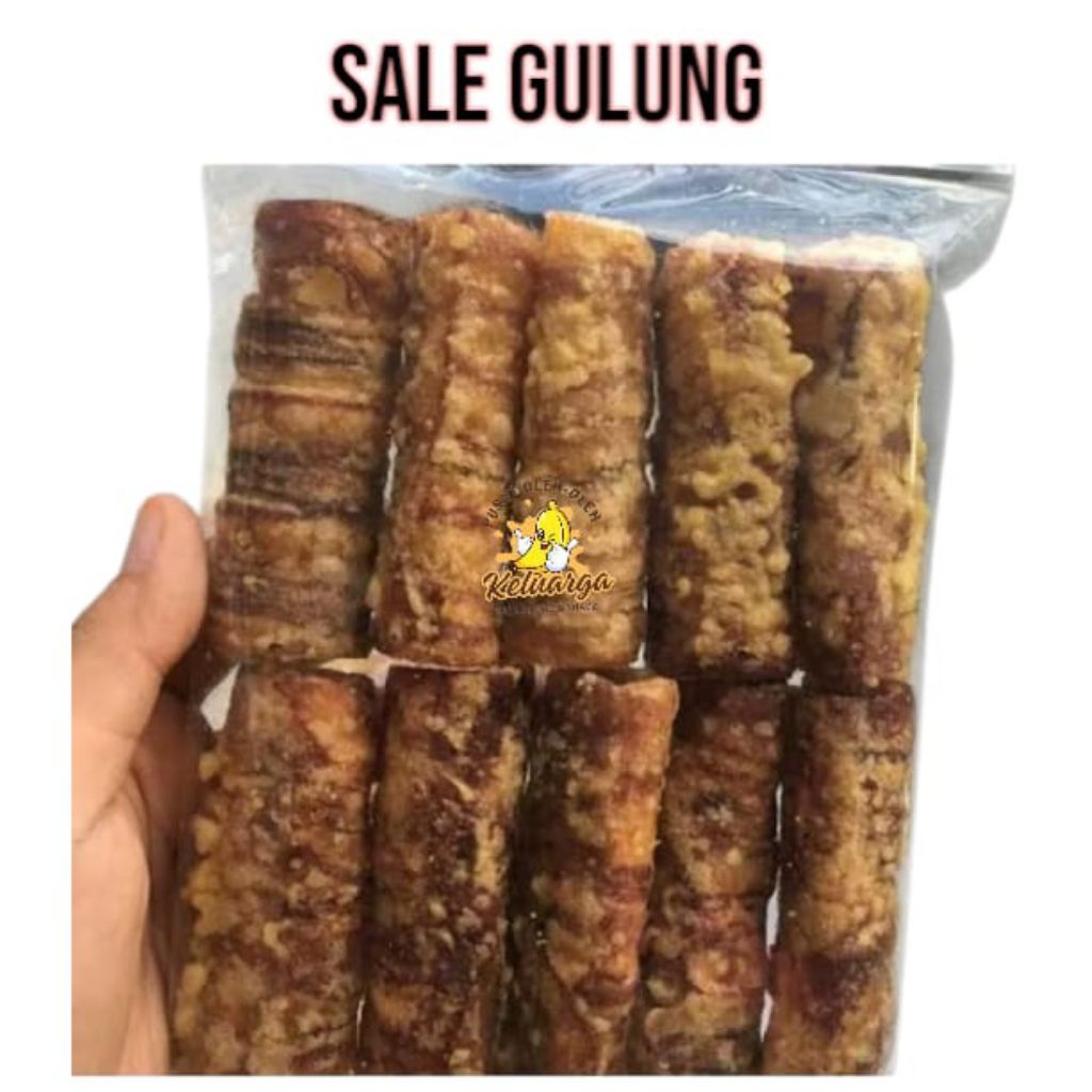 

sale pisang gulung manis alami sale goreng