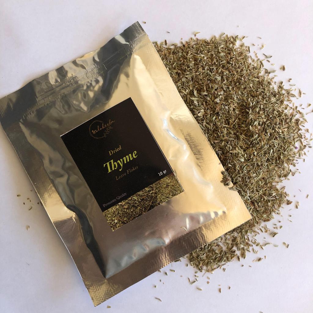 

Thyme Leaves Flake Kering Import Turki kualitas Premium 10gr