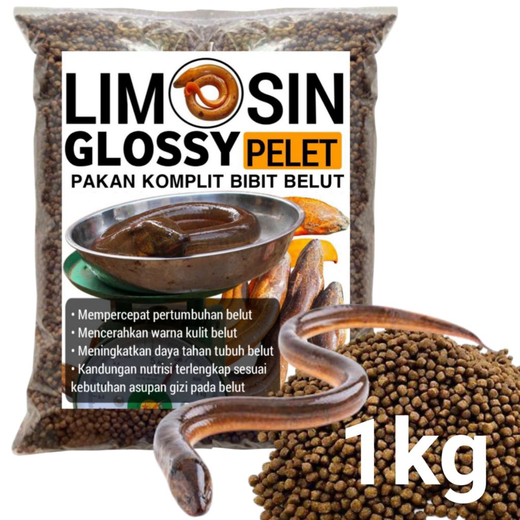 pakan belut ternak pelet apung 1kg