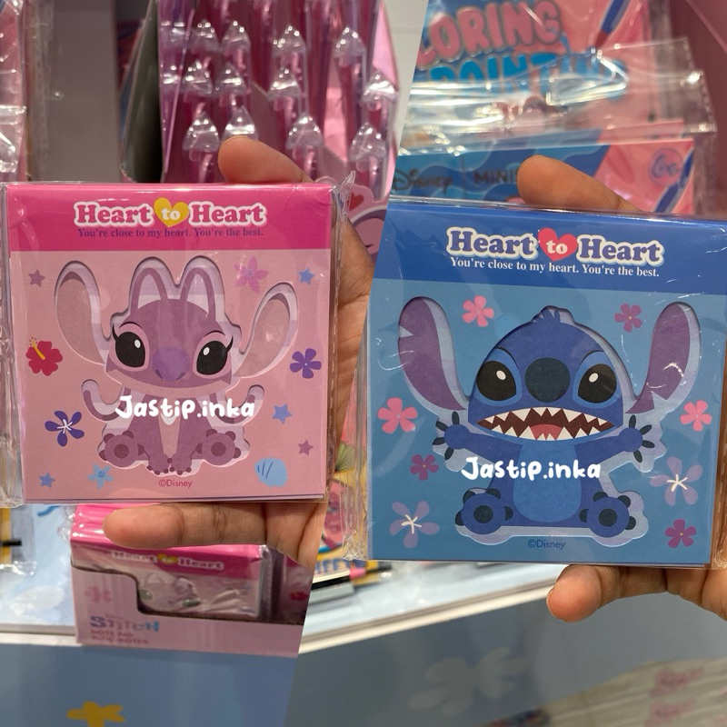 

Miniso x Stitch - notepad angel stitch