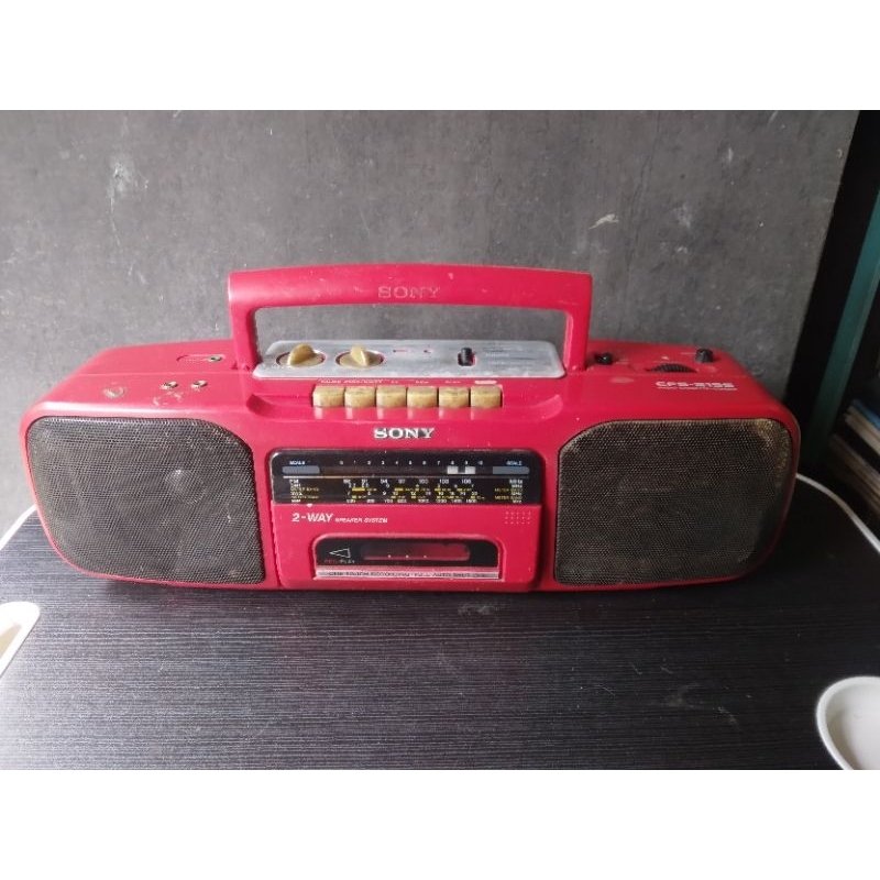 RADIO TAPE MINI COMPO SONY - Radio jadul