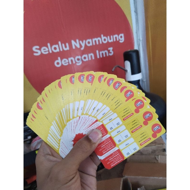 vocer isat/indosat kosong