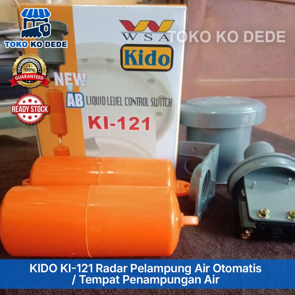 KIDO KI-121 Radar Pelampung Air Otomatis  / Tempat Penampungan Air Toren