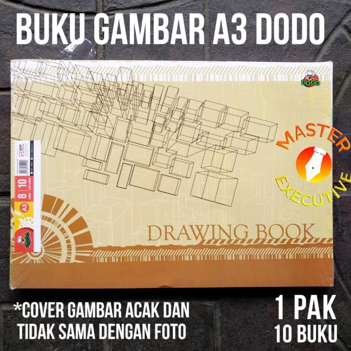 

KODE W69W Pak 1 Buku Dodo Buku Gambar A3 Drawing Book 8 Lembar Menggambar