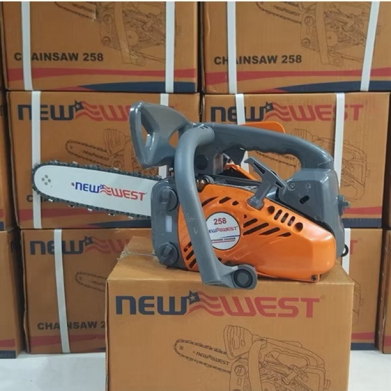 Chain Saw Top Handle NW 258 NW-258 12 Inch Guide Bar Chainsaw 2500 Senso 25cc New West Original