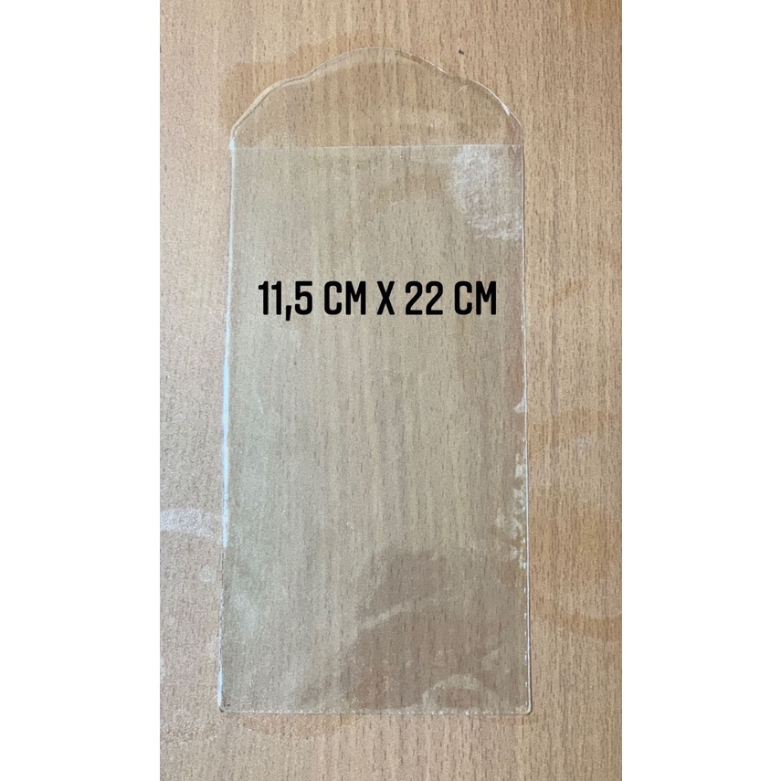 

KODE D75B Plastik Kantong Mika uk 115 x 22 plus penutup Kantong SPP Termurah 1 pack 1 pcs