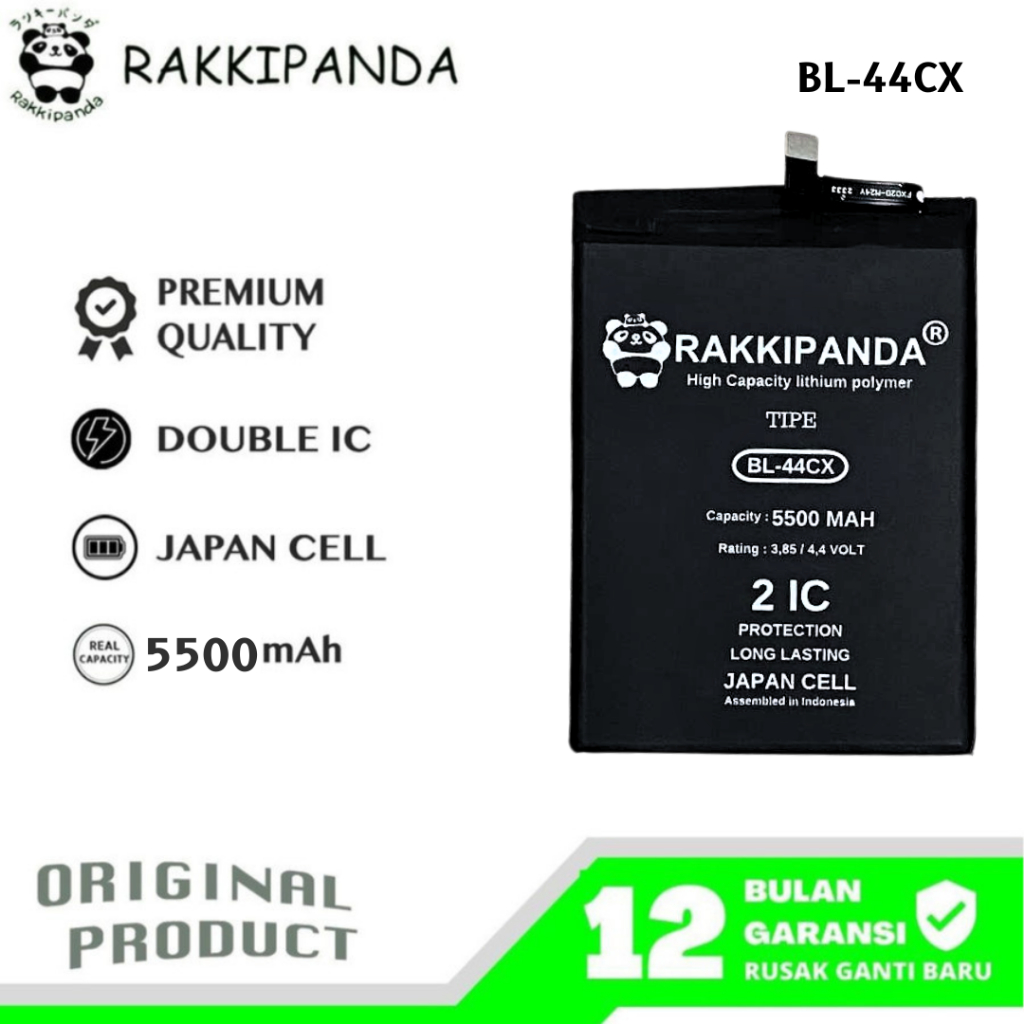 RakkiPanda - BL-44CX Infinix Zero 8 X687 Batre Batrai Baterai