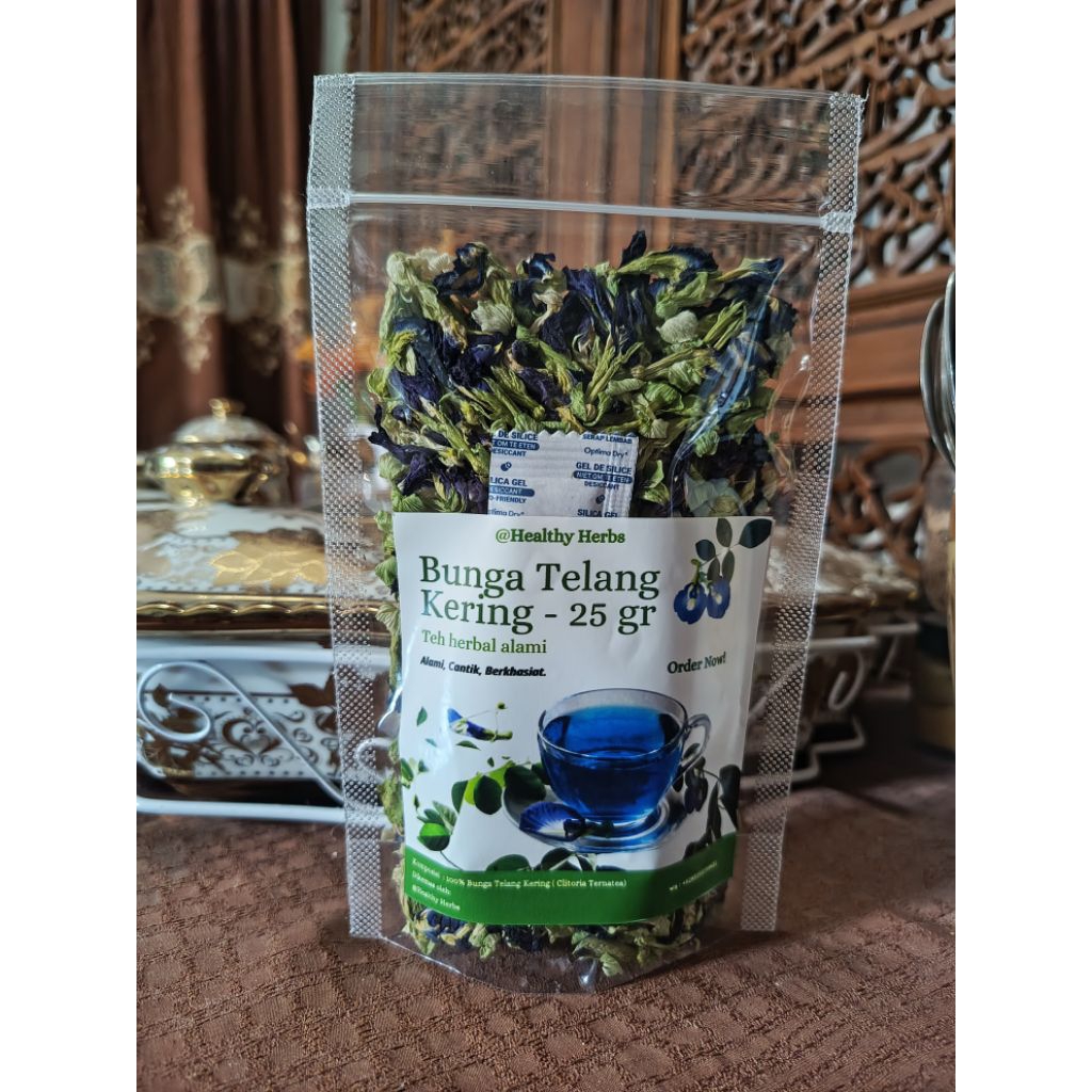 

Teh Bunga Telan Kering