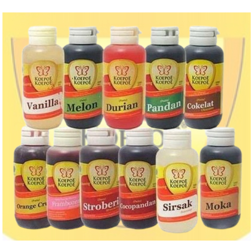 

Pasta Koepoe-koepoe / Campuran perisa dan pewarna makanan