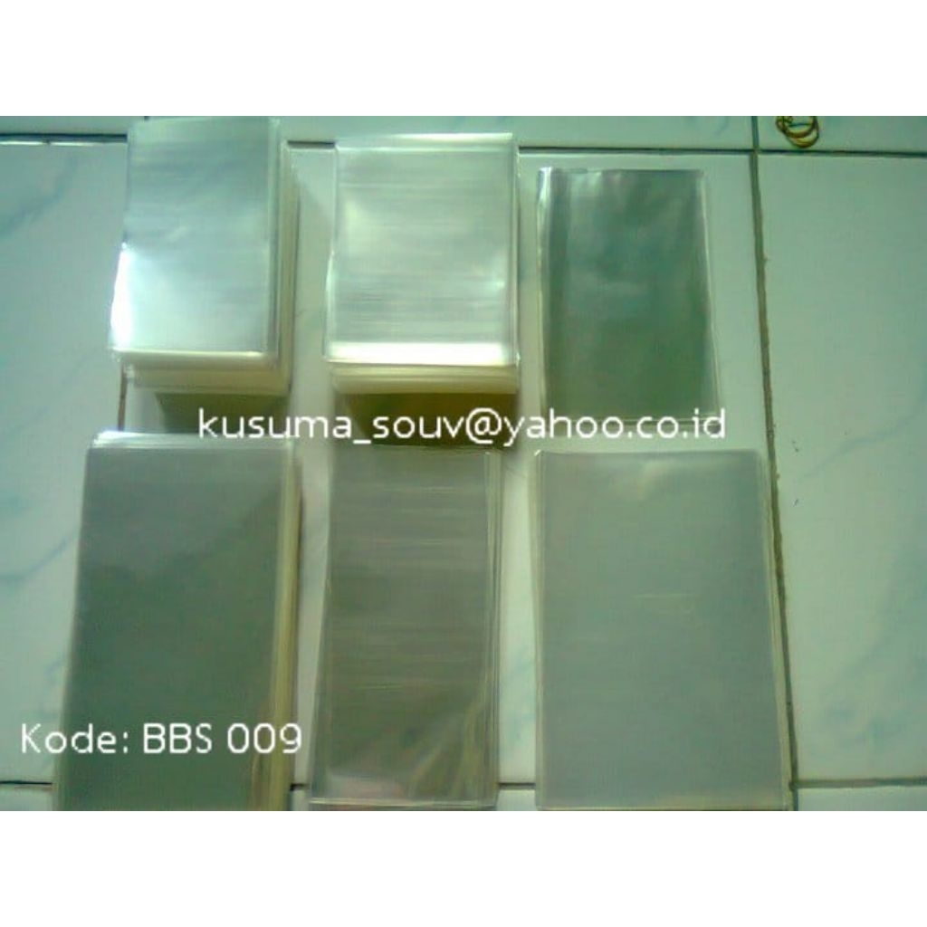 

Plastik Kaca Lebar 12 CM/Plastik OPP/Kemasan Souvenir