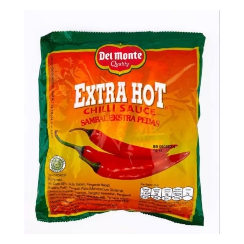 

Delmonte Saos Sambal Extra Hot Chili Sauce