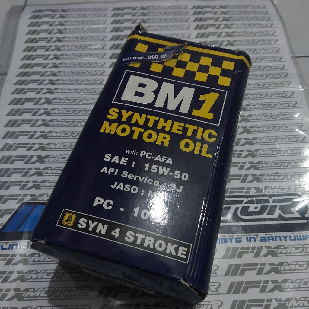 OLI BM1 800ML SEPEDA MOTOR BEBEK 15W-50