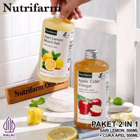 

cuka apel/sari lemon @500ml