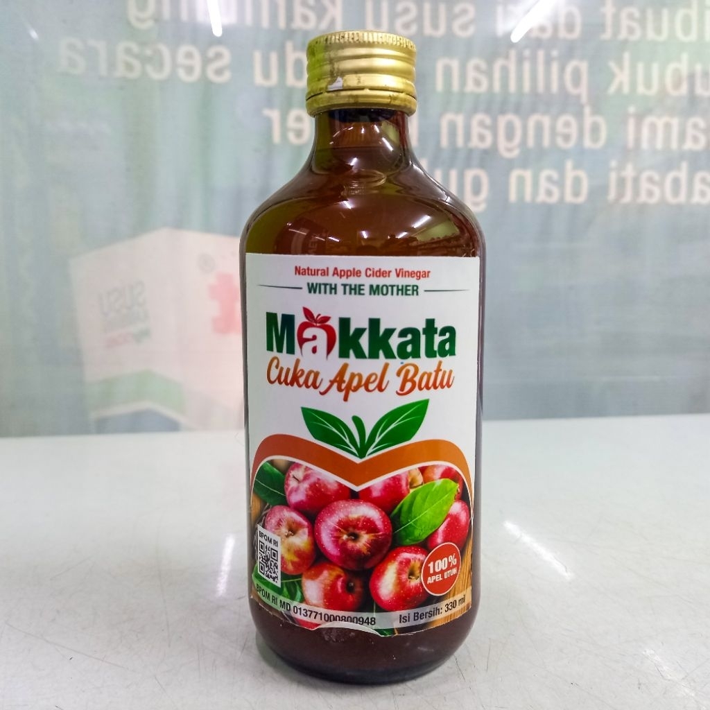 

Cuka Apel MAKKATA Original Natural Apple Cider Vinegar - Cuka Makkata