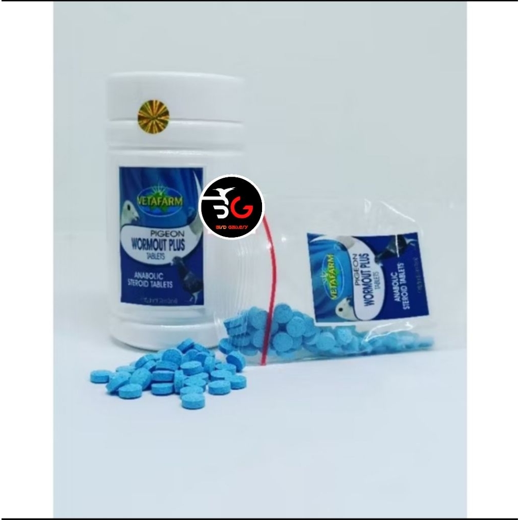 WORMOUT VETAFARM VITAMIN CACING BURUNG MERPATI