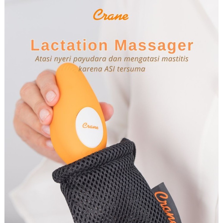 Crane Lactation Massager - Alat Pijat Laktasi ASI Ibu Menyusui
