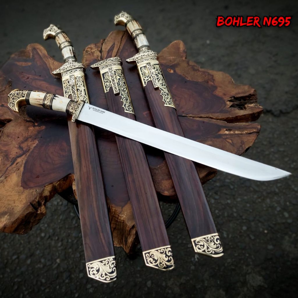 GOLSEM PISAU DAGING GOLOK SEMBELIH BOHLER 40 CM