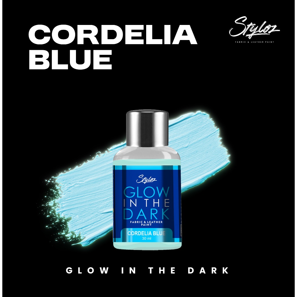 

Styloz Fabric and Leather Paint 30 ml - Glow In The Dark