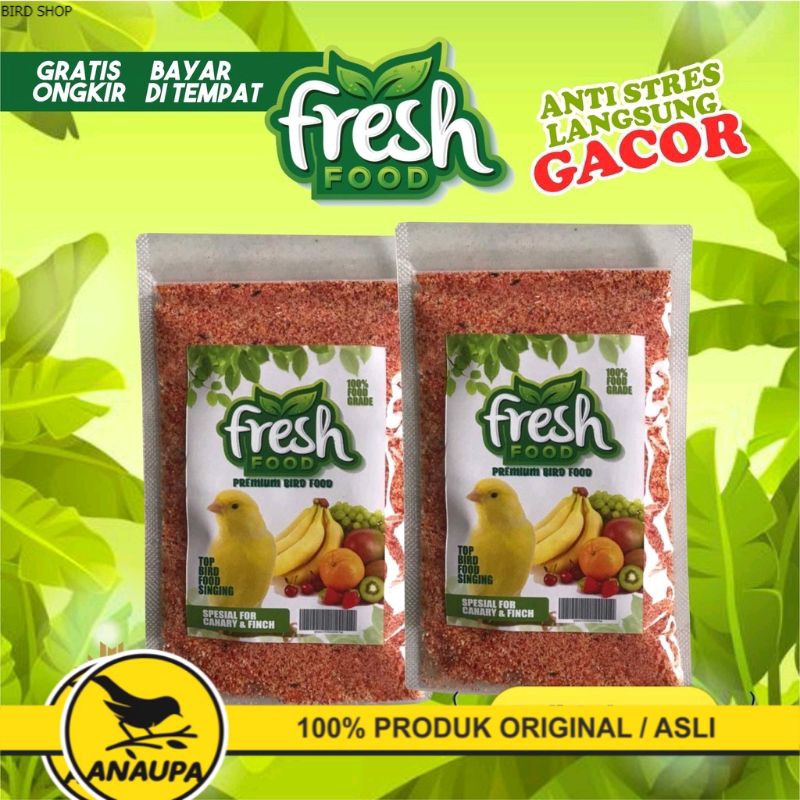 0PRESTIGE FRESH CANARY KENARI KEMASAN PLASTIK PAKAN BURUNG KENARI