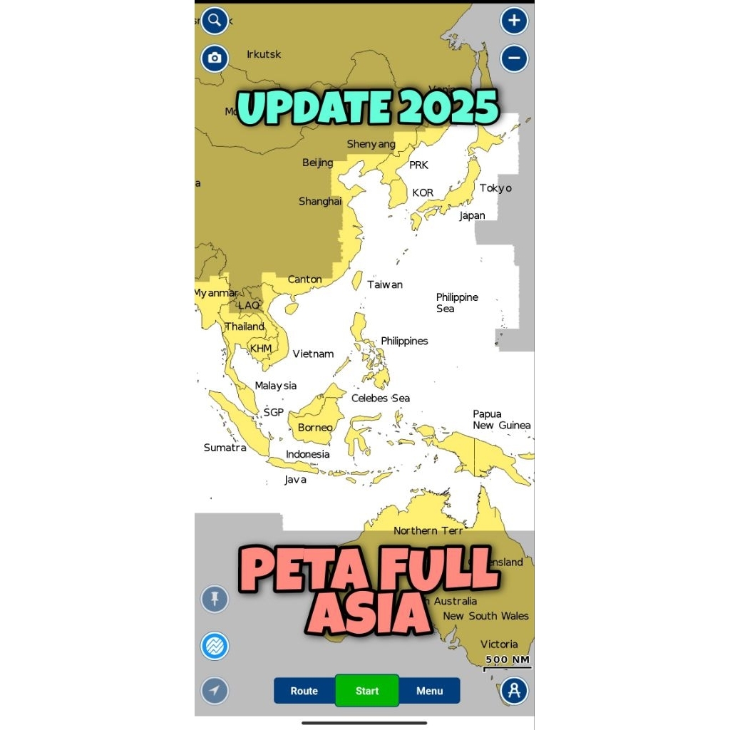 PETA LAUT NAVIONICS FULL ASIA