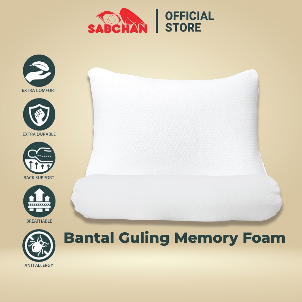 Set Bantal Guling Tidur Hotel Memory Foam Pillow | Bantal Hotel Premium | Sleeper Pillow