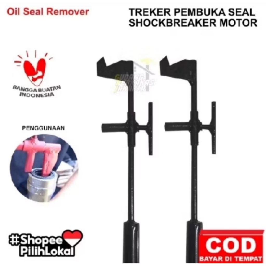 Alat lepas seal shockbreaker depan motor / oil seal alat praktek smk tbsm / treker lepas seal shockb