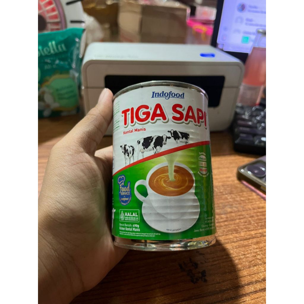 

1 Pcs Susu Kental Manis Cap Tiga Sapi 490 Gr