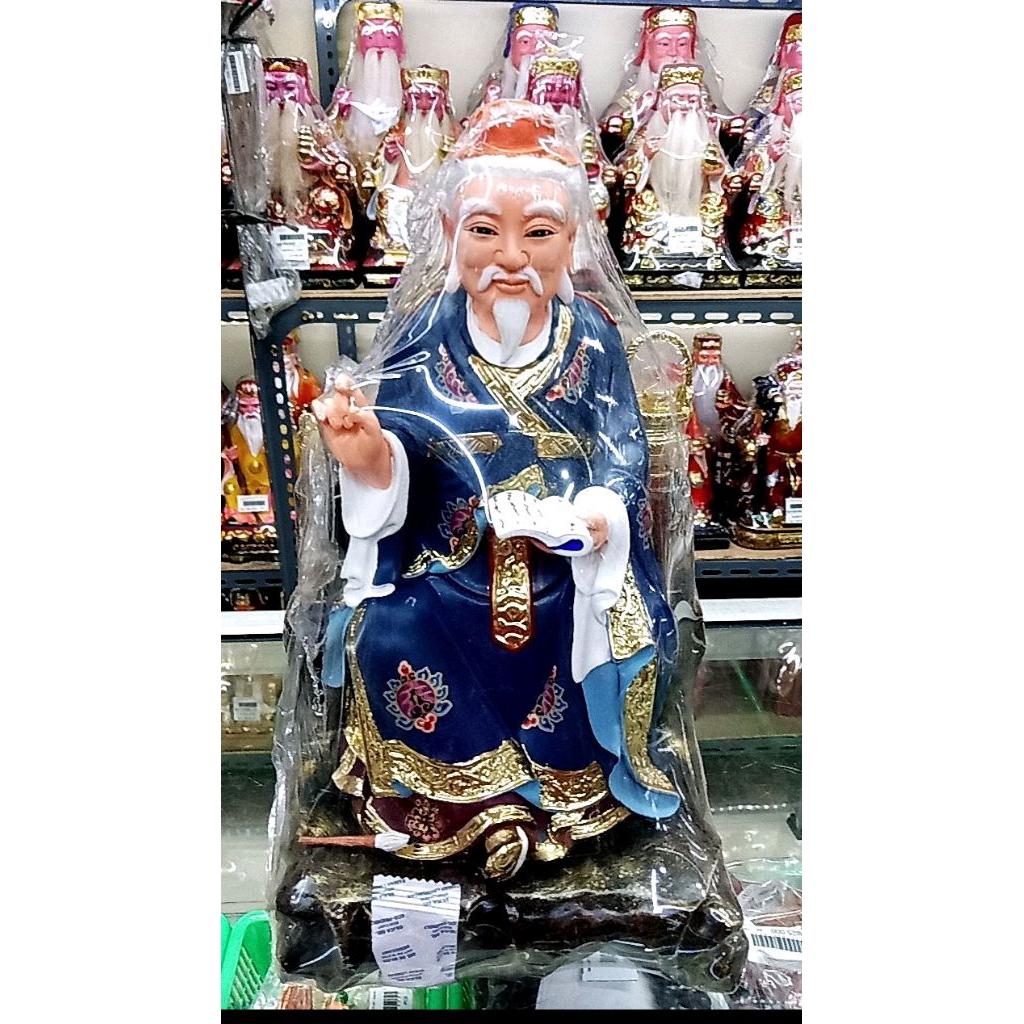 patung dewa obat / huat to - fiber - 12inch