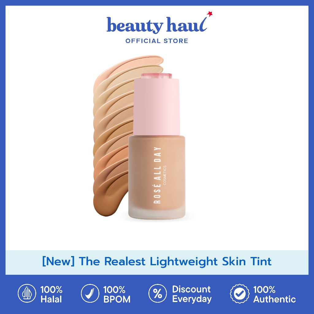 ROSE ALL DAY [New] The Realest Lightweight Skin Tint