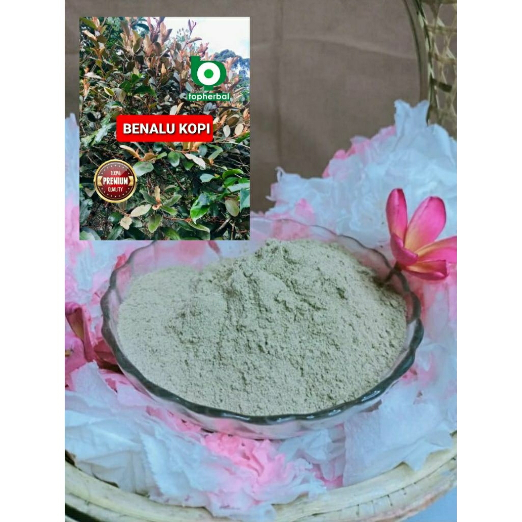 

Bubuk Benalu Kopi 1 Kg/1000 Gram Kering Hijau Organik Super Premium