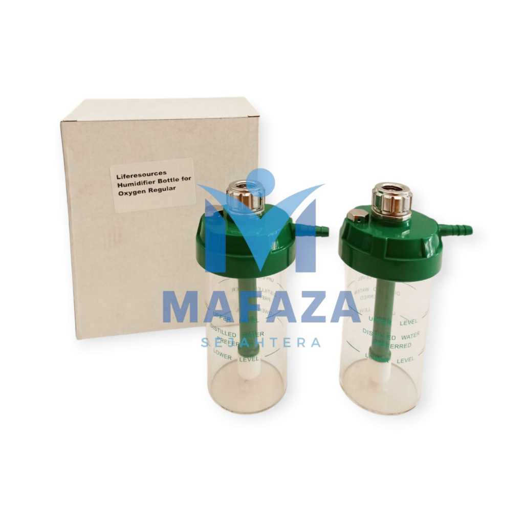 Botol Humidifier Regulator Oksigen || Perlengkapan Medis Pada Regulator Oksigen Cocok Untuk Semua Me