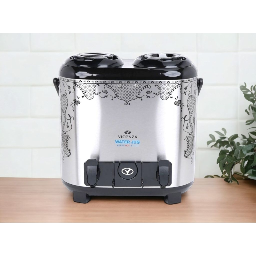Water Jug Twin Series VICENZA VM1502WJ Camelia, insulasi canggih yang mempertahankan suhu minuman le